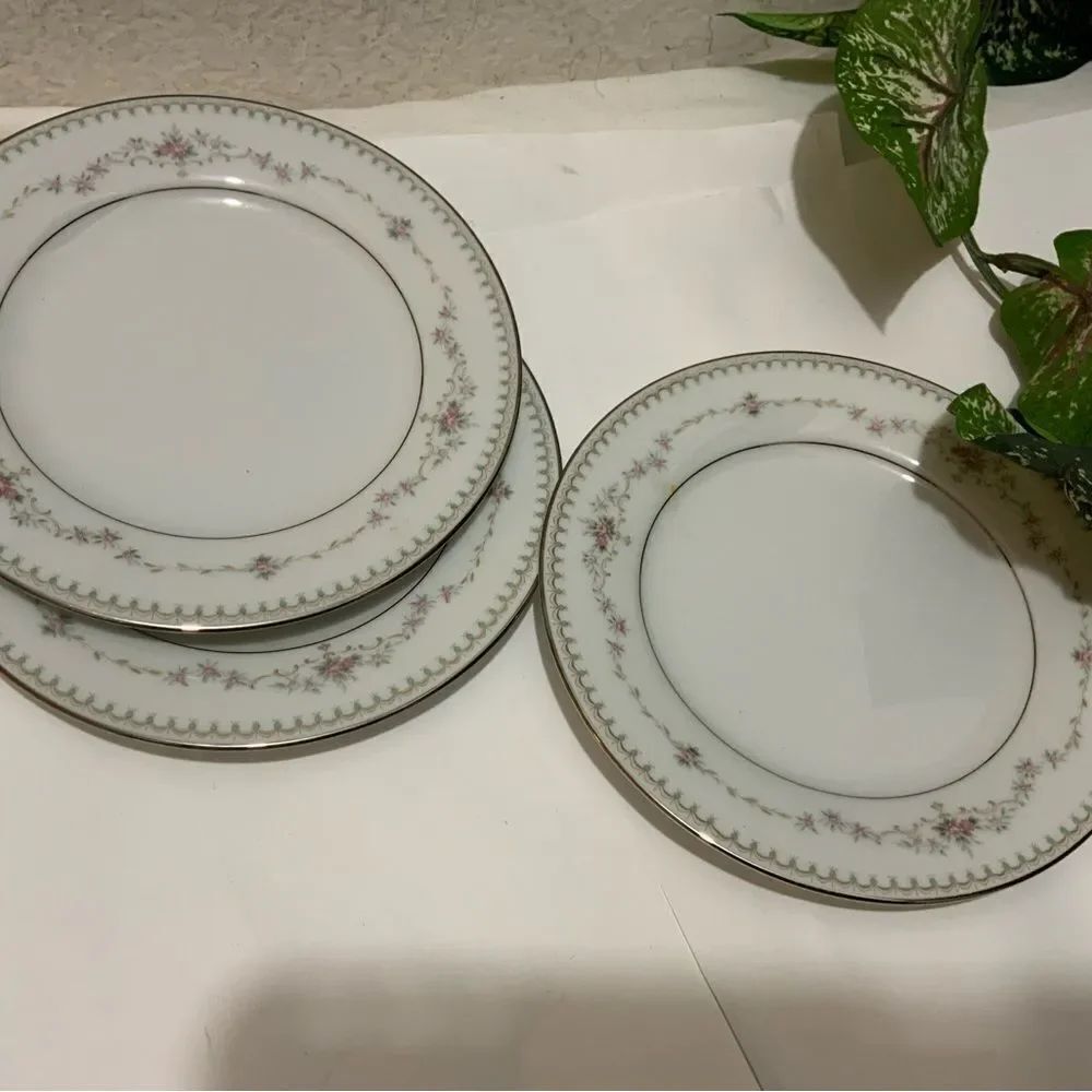 3 Noritake FAIRMONT Bread Plates 6 3/8 Inches A3